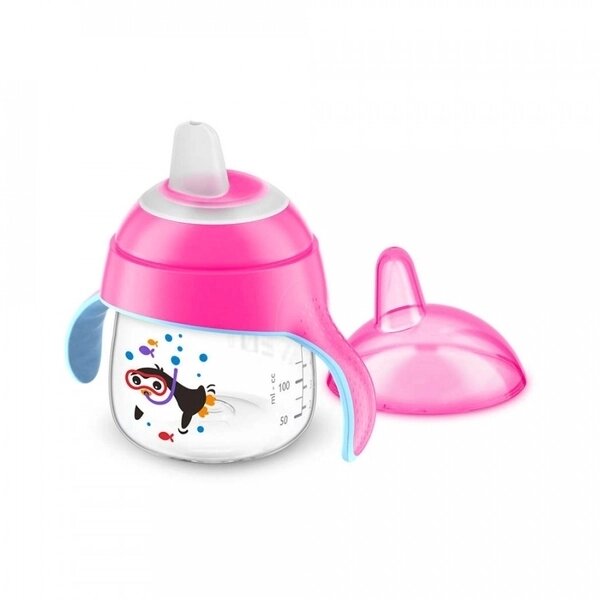 

Чашка непроливайка Philips Avent з носиком рожевий 200 мл (SCF746/03)