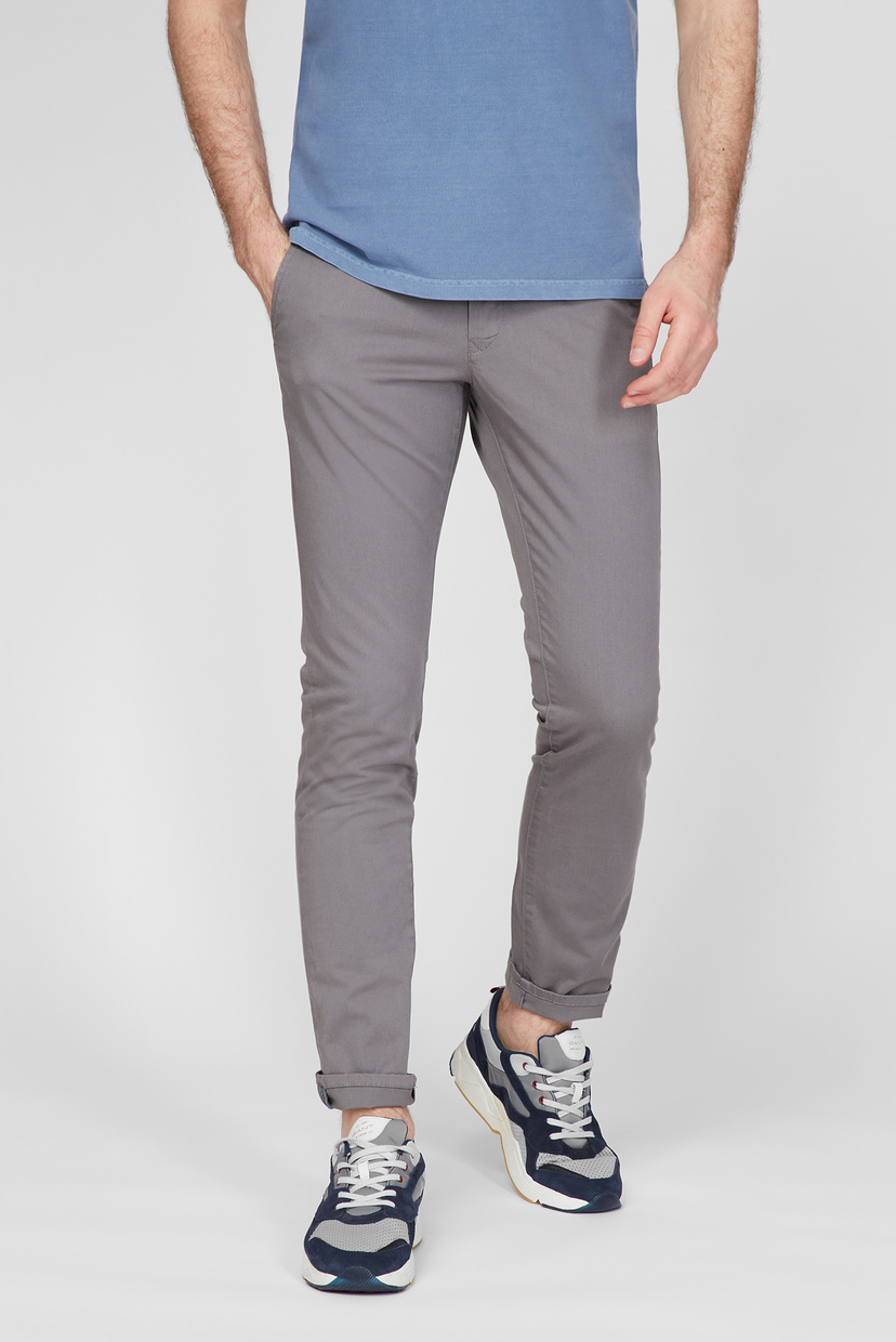 

Мужские серые чиносы SLIM TWILL Gant 31-32 1500156