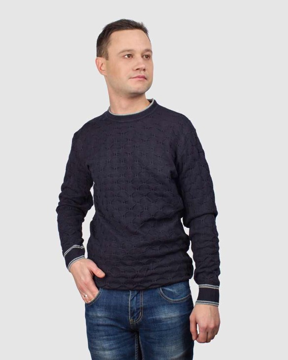 

Кофта VIP Stendo 8275  темно-синій, Кофта VIP Stendo 8275 L темно-синій