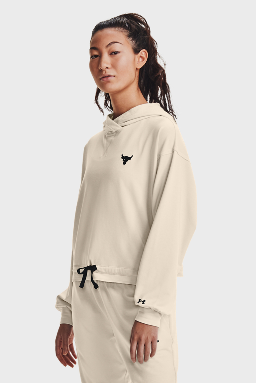 

Женское бежевое худи UA Prjct Rock Terry PO Under Armour S 1361059-110