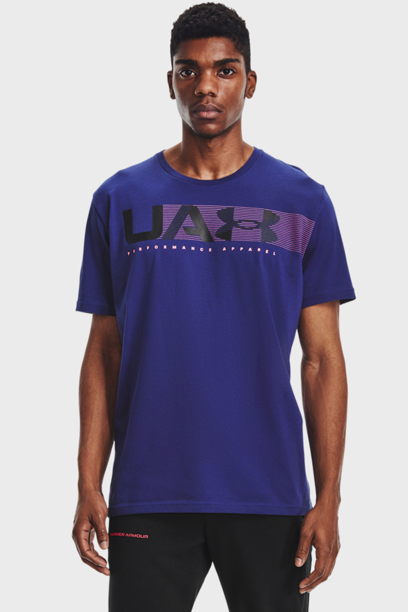 

Мужская синяя футболка UA PERFORMANCE APPAREL SS-BLU Under Armour  1361670-415, Мужская синяя футболка UA PERFORMANCE APPAREL SS-BLU Under Armour S 1361670-415
