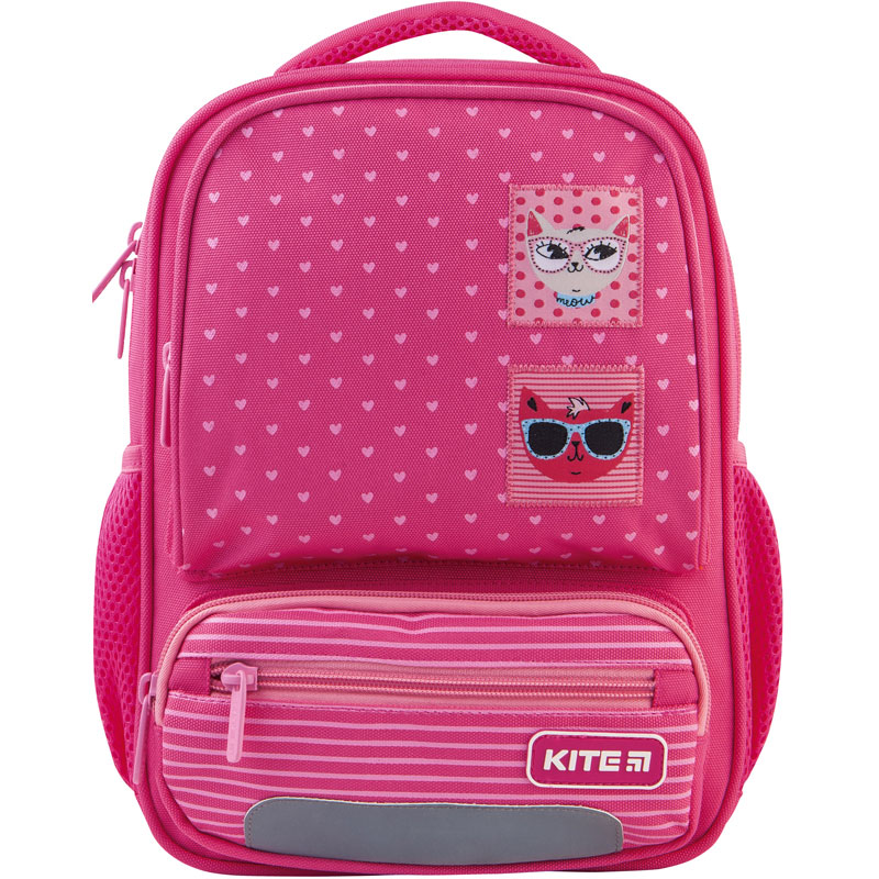 

Рюкзак Kite Kids Cool Cats 29x23x9 см 8 л розовый (K21-559XS-1)