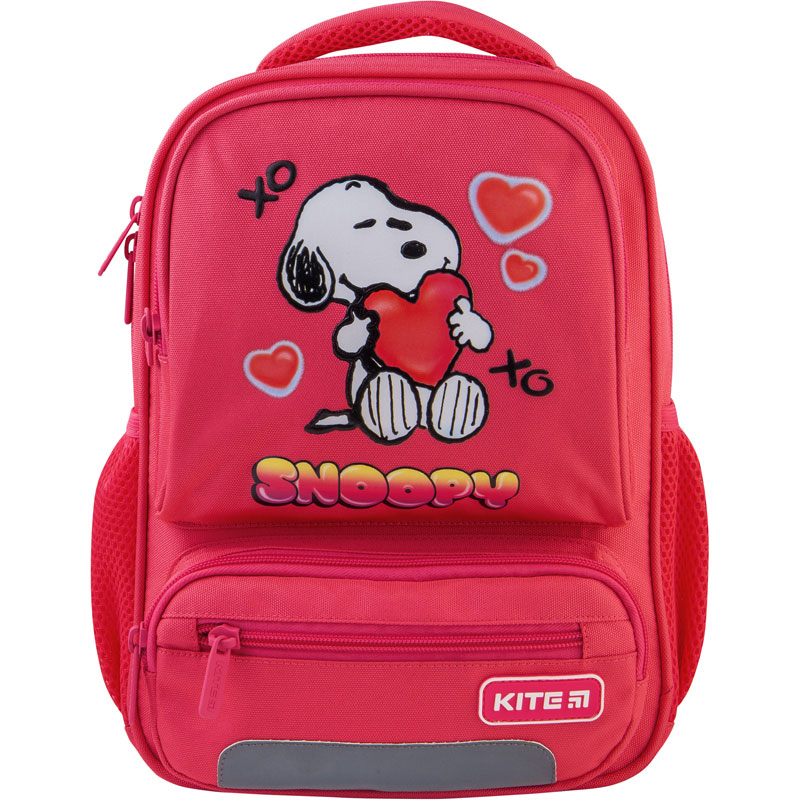 

Рюкзак Kite Kids Peanuts Snoopy 29x23x9 см 8 л розовый (SN21-559XS-1)