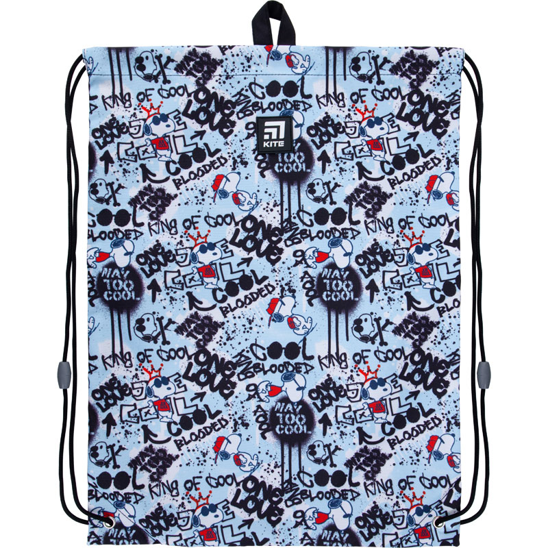 

Сумка для обуви Kite Education Snoopy 49x36 см бело-голубая (SN21-600L)
