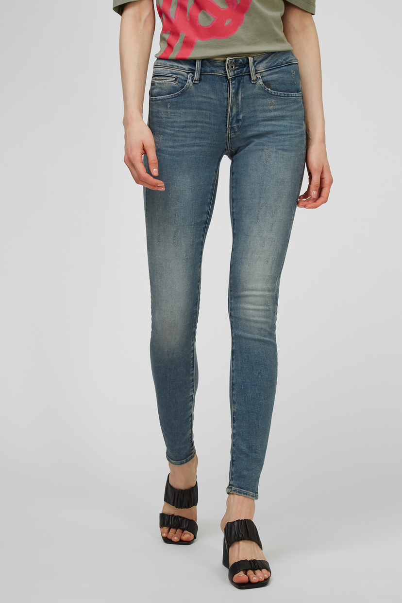 

Женские синие джинсы Midge Zip Mid Skinny G-Star RAW  D05281,8968, Женские синие джинсы Midge Zip Mid Skinny G-Star RAW 25-30 D05281,8968