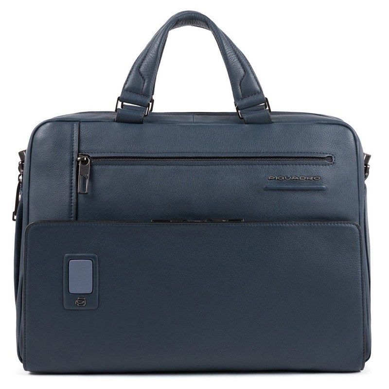 

Портфель Piquadro Akron Blue с отд. д/ноут 14"/iPad