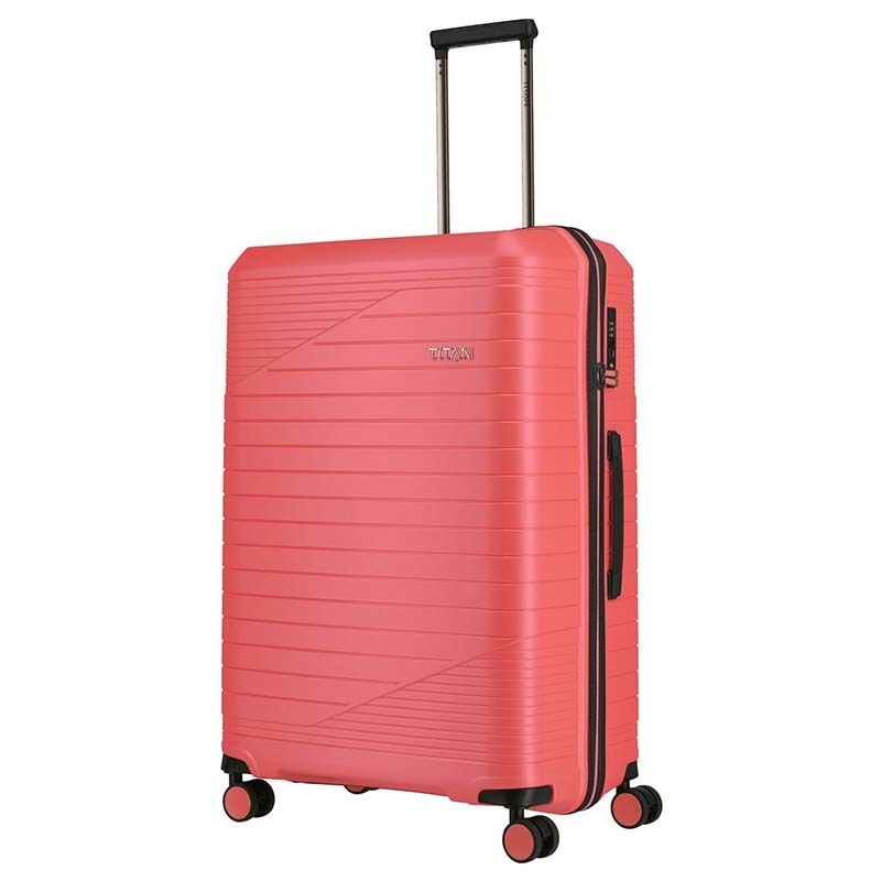 

Чемодан на 4 колесах Titan Transport Pink Metallic L (Ti852404-17)