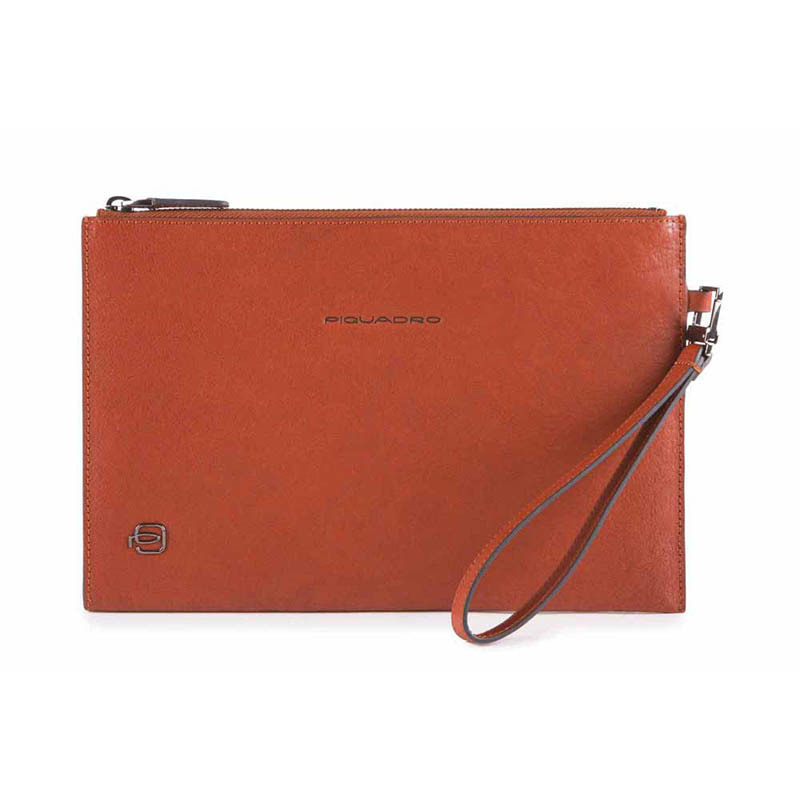 

Клатч Piquadro Black Square Orange с отдел. д/iPad Mini