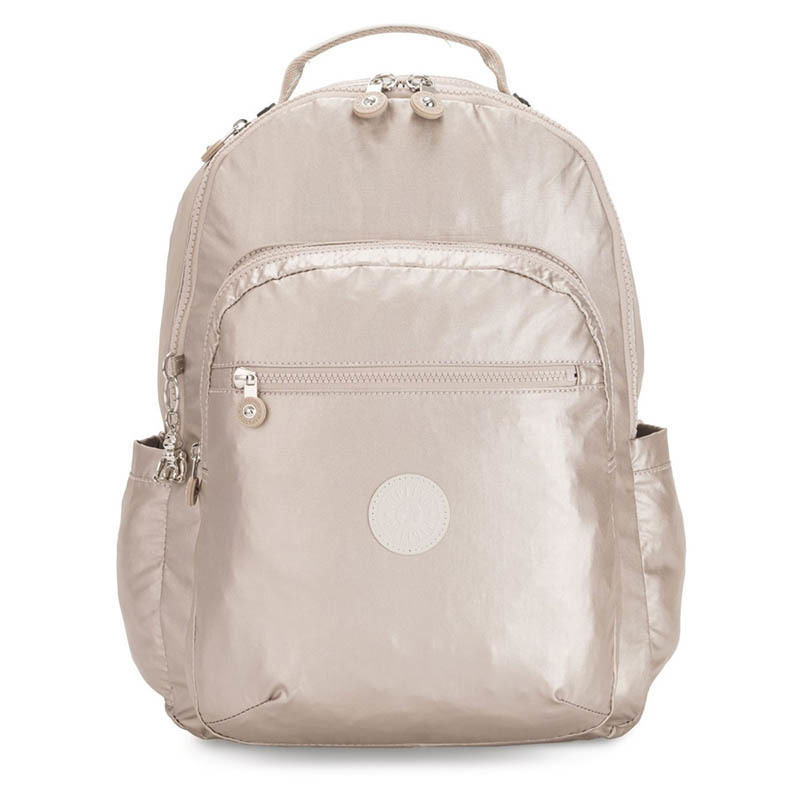 

Городской рюкзак Kipling Seoul Metallic Glow с отд. для ноутбука 15" 27л