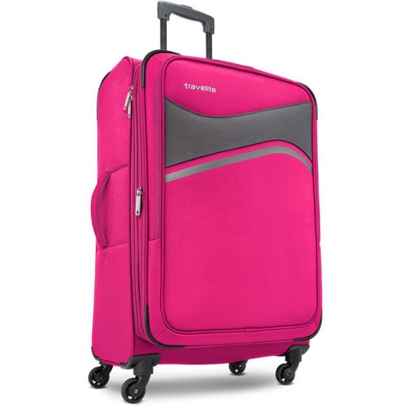 

Чемодан на 4 колесах Travelite WAVE Pink L 97/110л (TL087449-17)