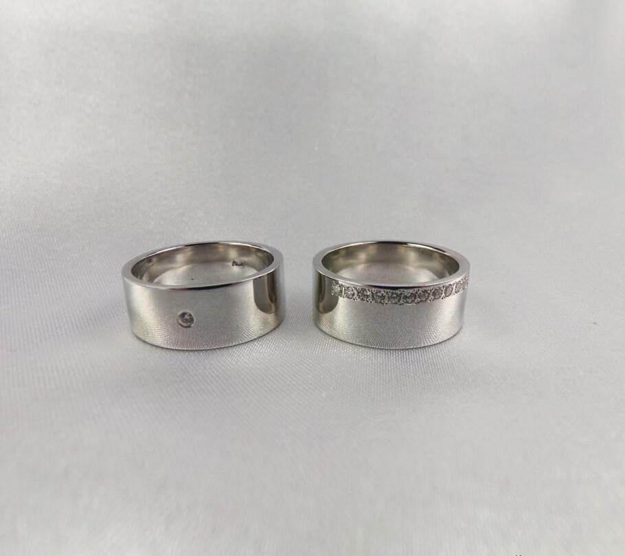 

Обручальные кольца широкая классика Maxi Silver 5138 ZL, размер 16.5