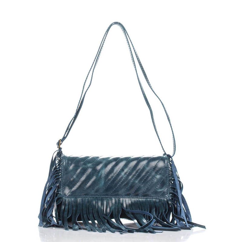 

Женская кожаная сумка Italian Bags Синий