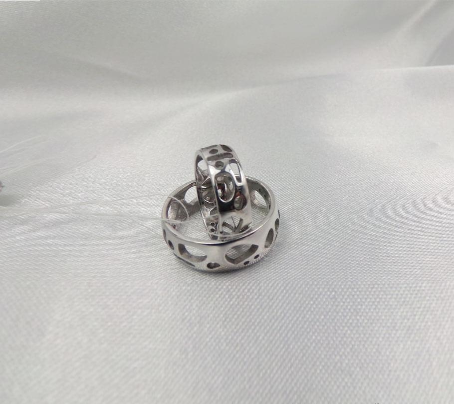 

Обручальные кольца необычные Maxi Silver 5666 ZL, размер 21.5