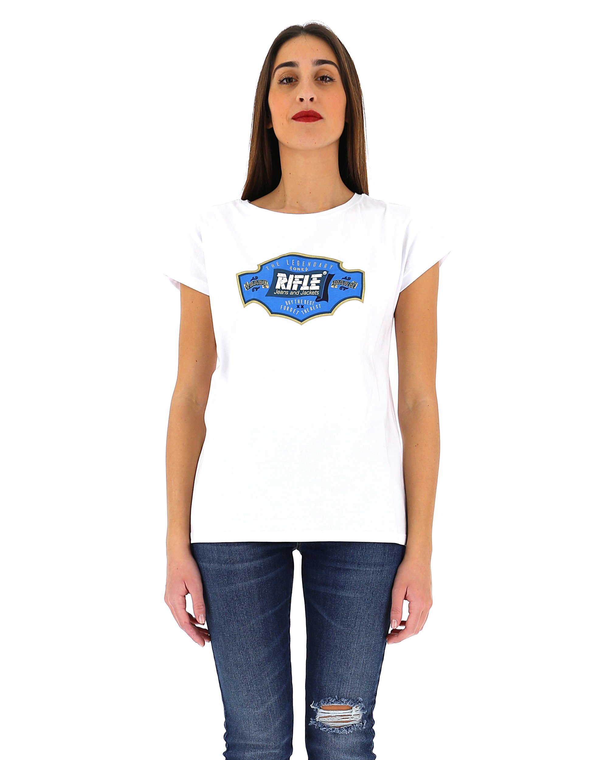 

Футболка Rifle Garbo Regular Fit Белый L-00