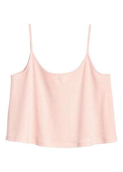

Майка-топ H&M L Розовая (1077-818)