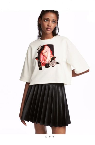 

Футболка H&M М Белая (1200-951)