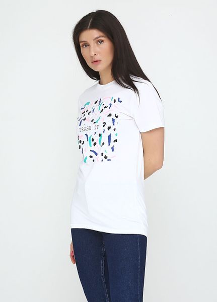 

Футболка H&M ХS Белая (1099-774)