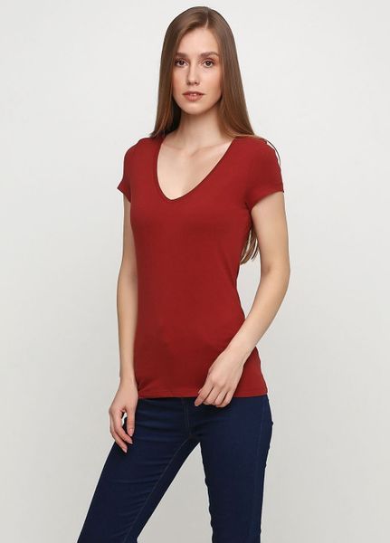 

Футболка H&M L Терракотовая (1099-768)