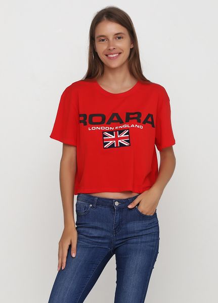 

Футболка H&M L Красная (1201-722)