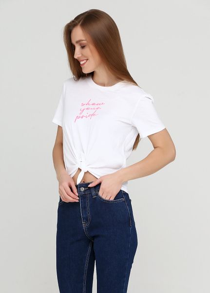 

Футболка H&M XS Белая (1093-341)