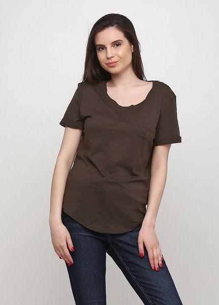 

Футболка H&M S Коричневая (1088-354)