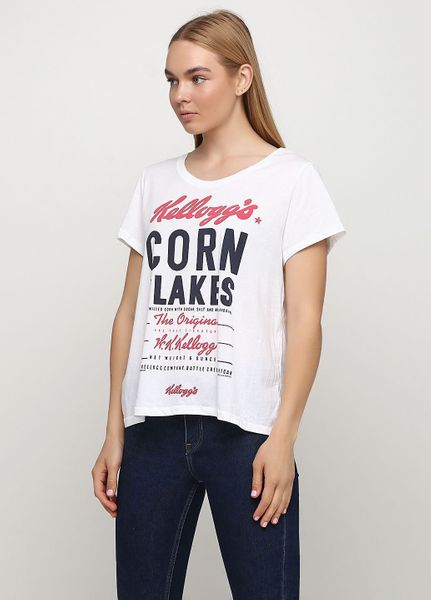 

Футболка H&M M Белая (1099-764)