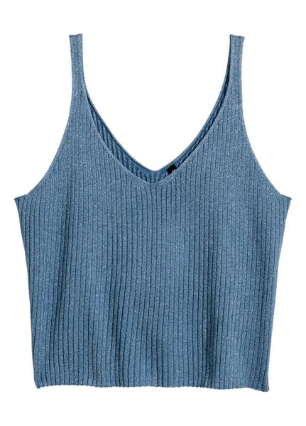 

Майка H&M L Голубая (1099-484)