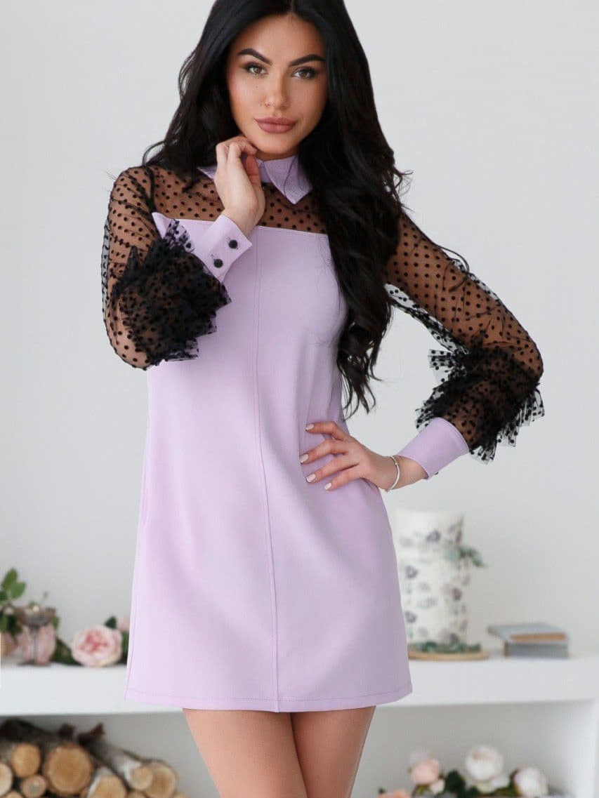 

Платье Jaklin 7834 S Лавандовое