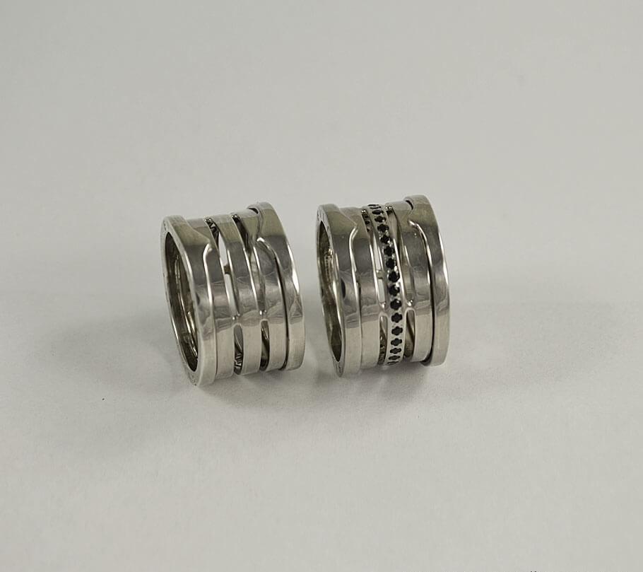 

Кольца обручальные Maxi Silver 6244 ZL, размер 21.5