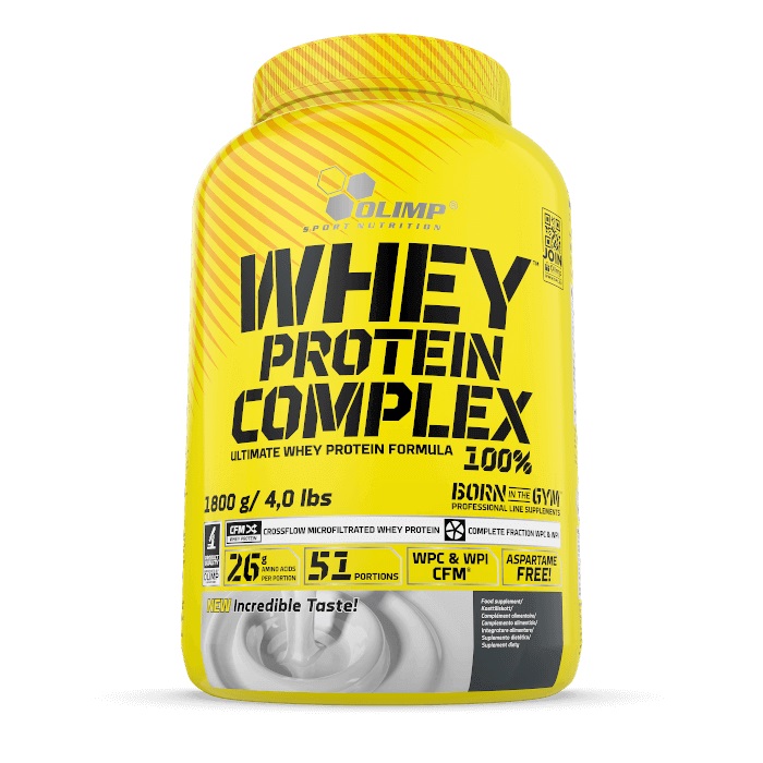 

Протеин OLIMP Whey Protein Complex 100% 1800 г Ваниль (2276f17)