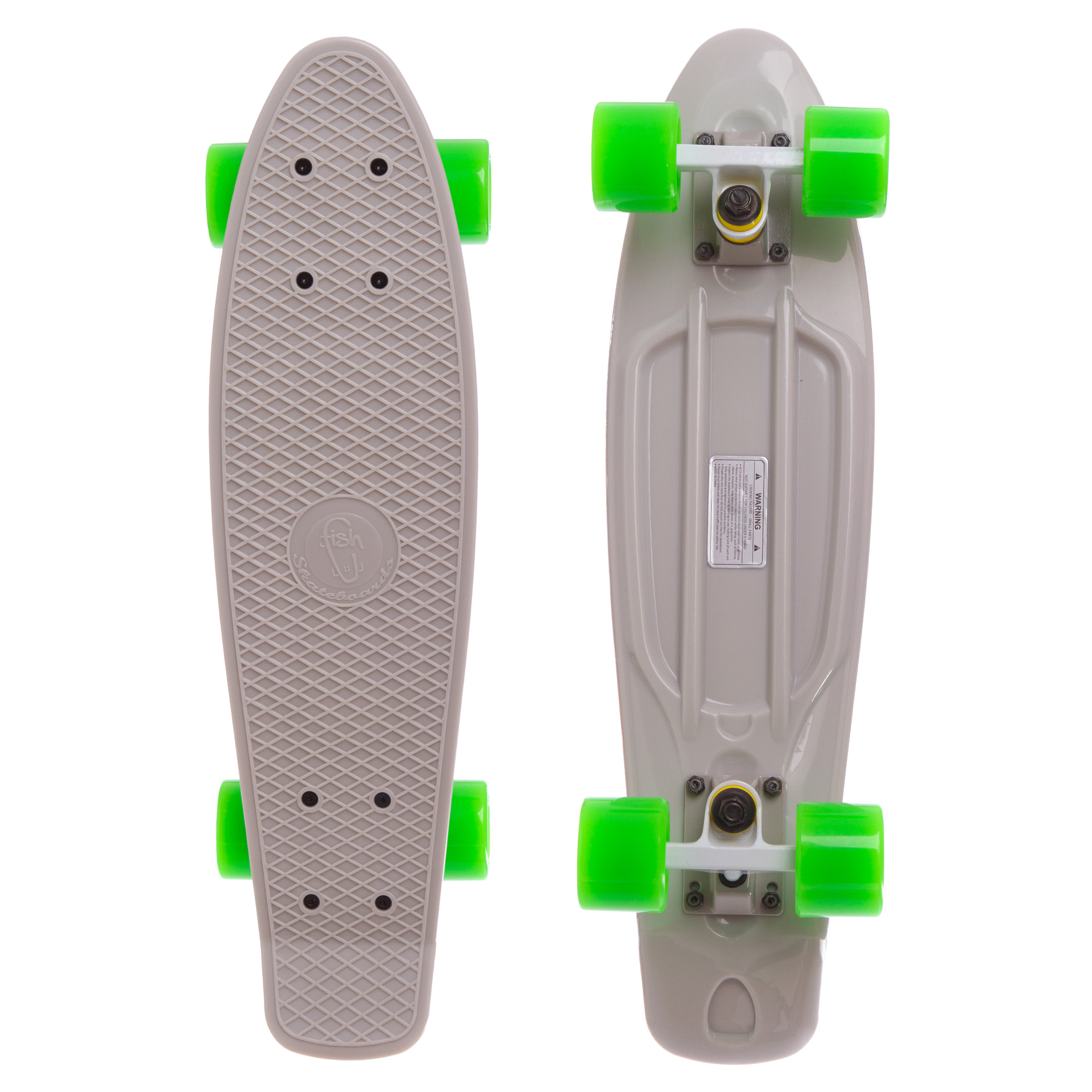 

Скейтборд пластиковый Penny Original FISH 22in однотонная дека SK-401-38