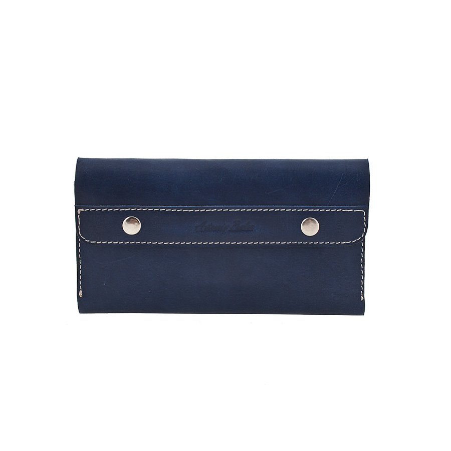 

Кошелек на кнопке APMK0001blue, синий