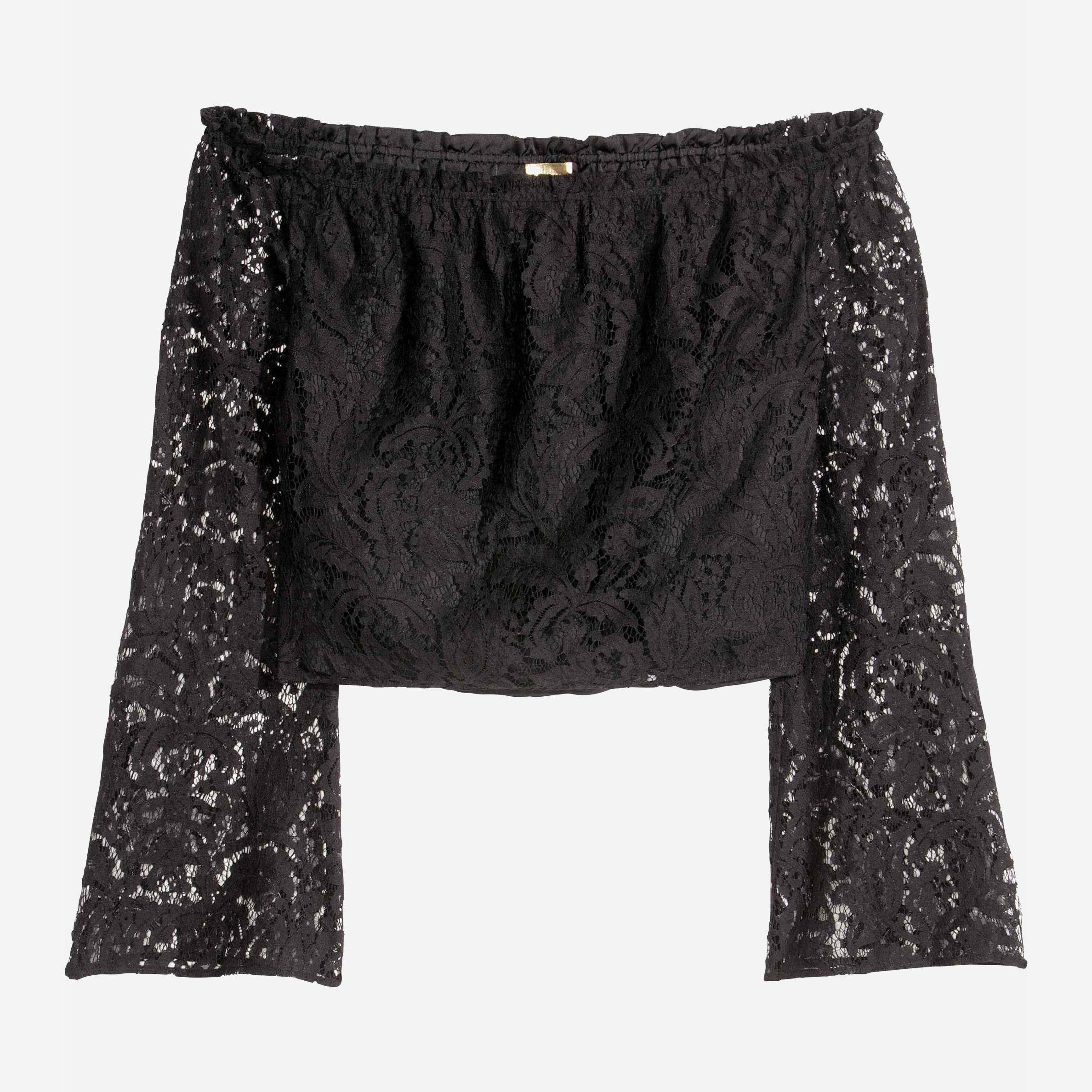 

Блузка H&M 3833103-AAAD 36 Черная