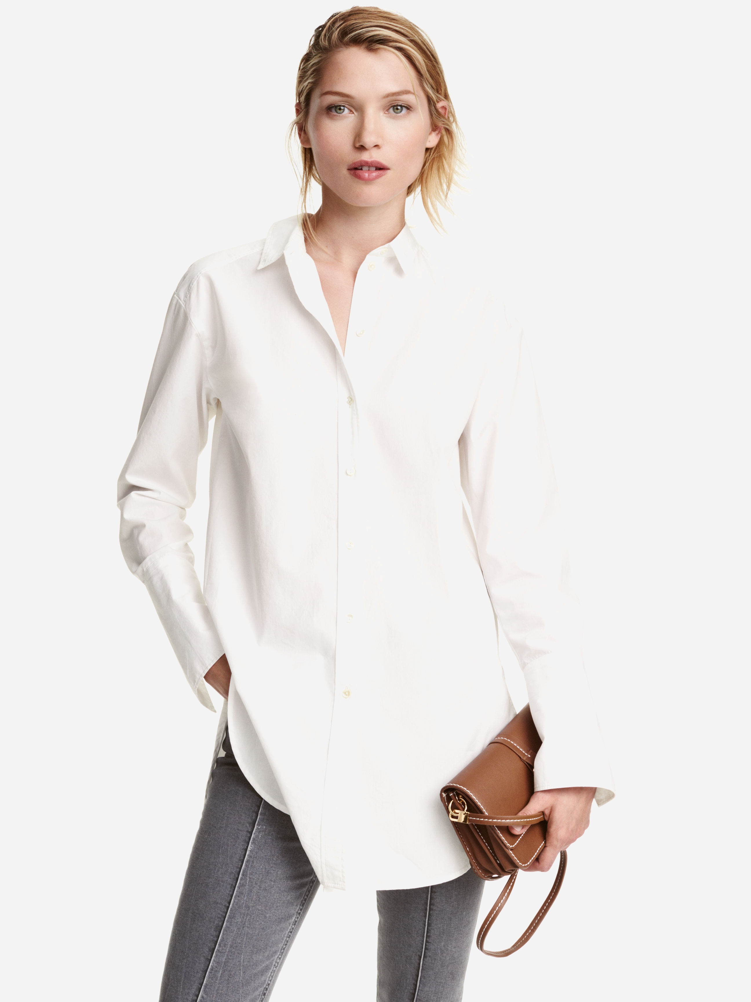 

Рубашка H&M 4009364-ACTS 32 Белая
