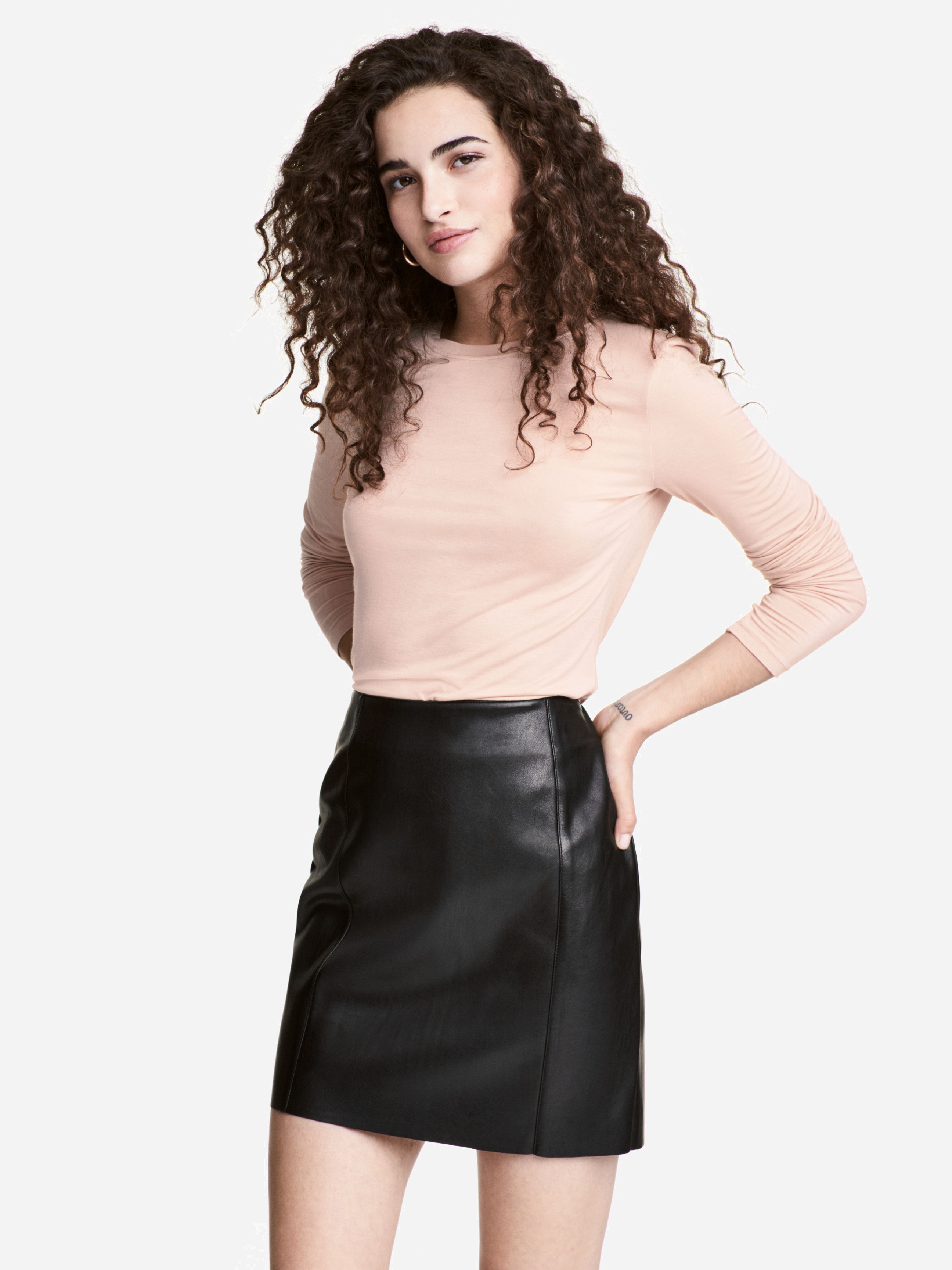 

Лонгслив H&M 4580875-ACTQ M Бежевый