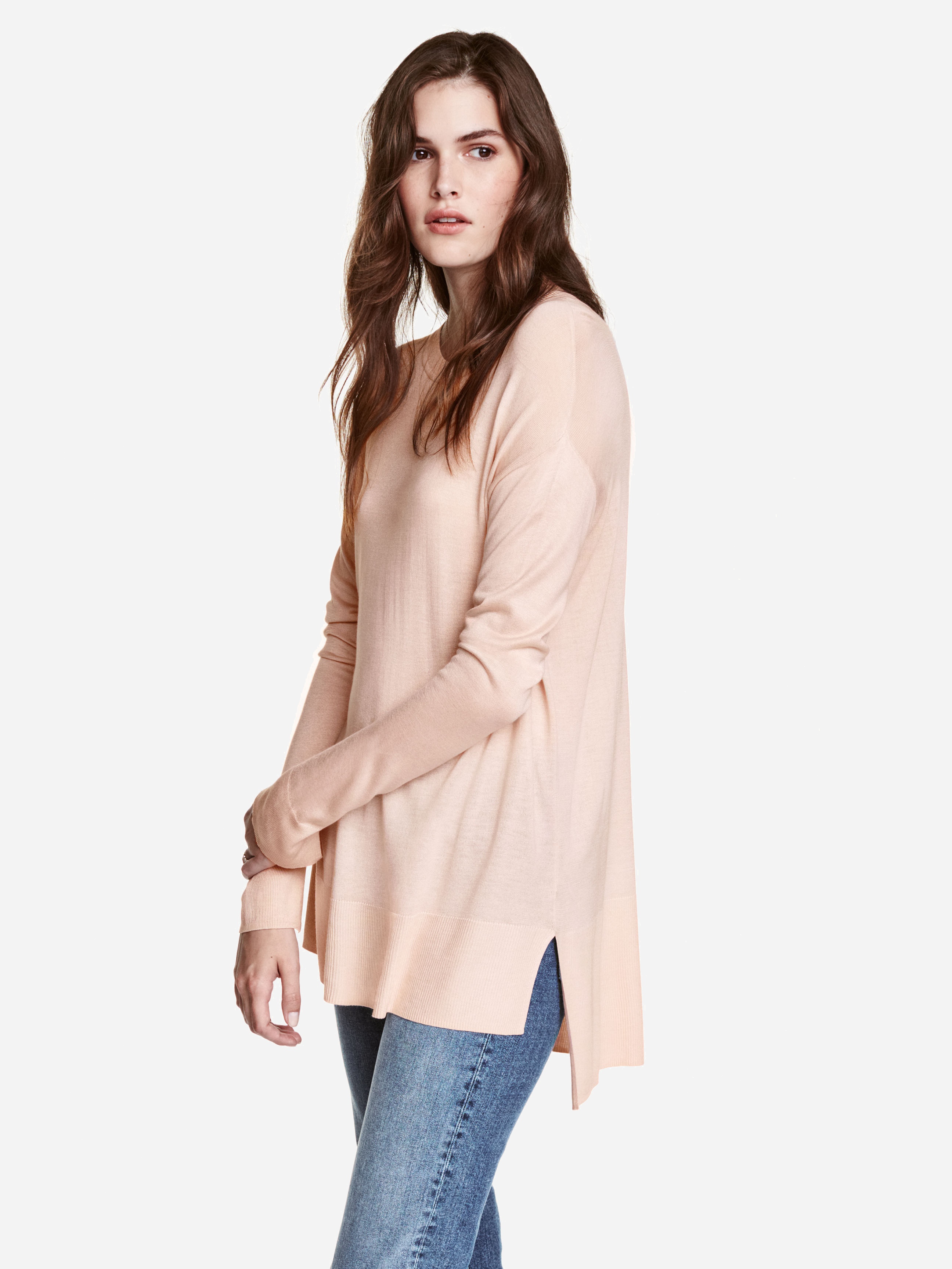 

Джемпер H&M 3901554-ACUH XS Бледно-розовый