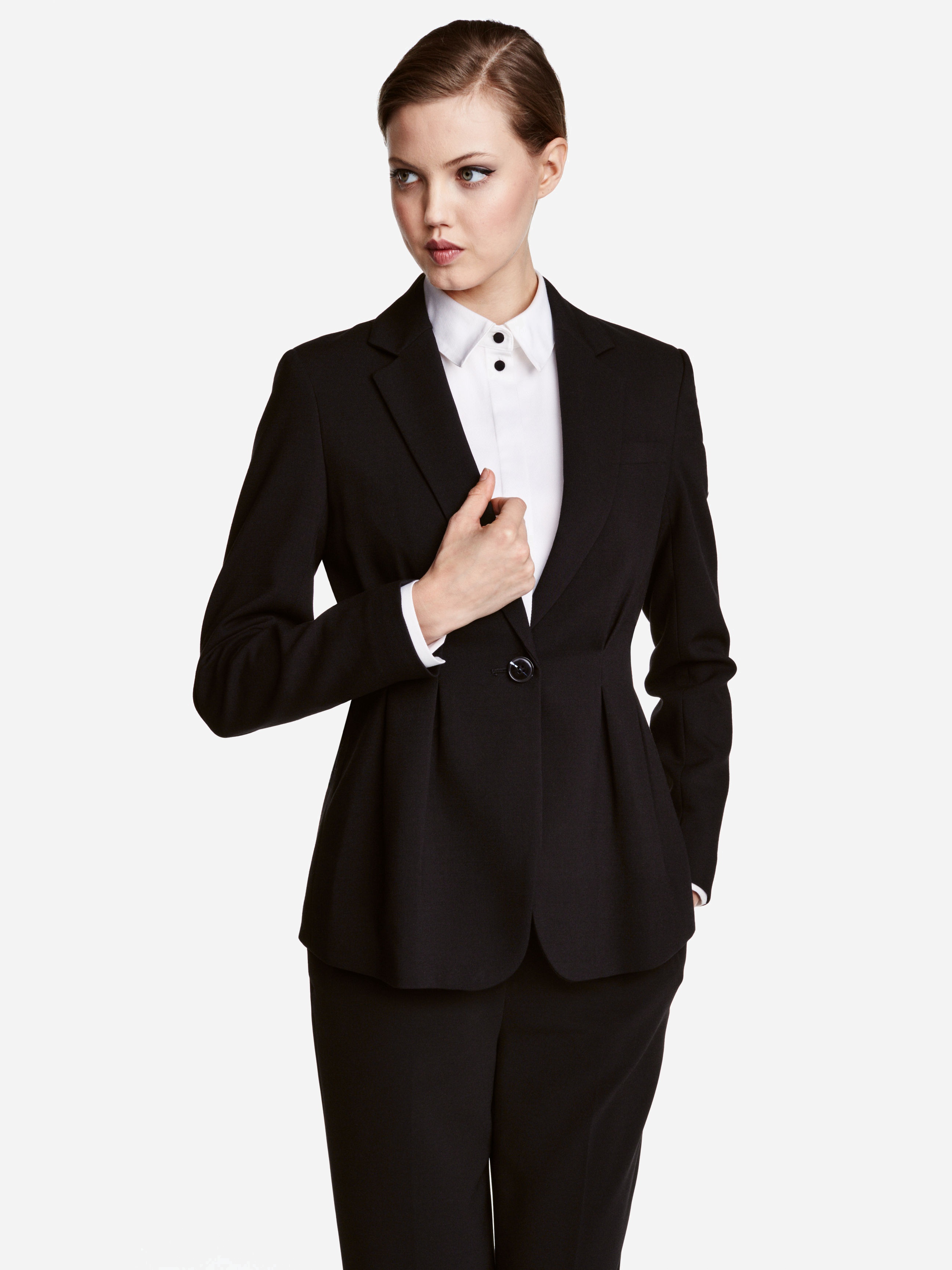 

Жакет H&M 4095614-AAAD 32 Черный