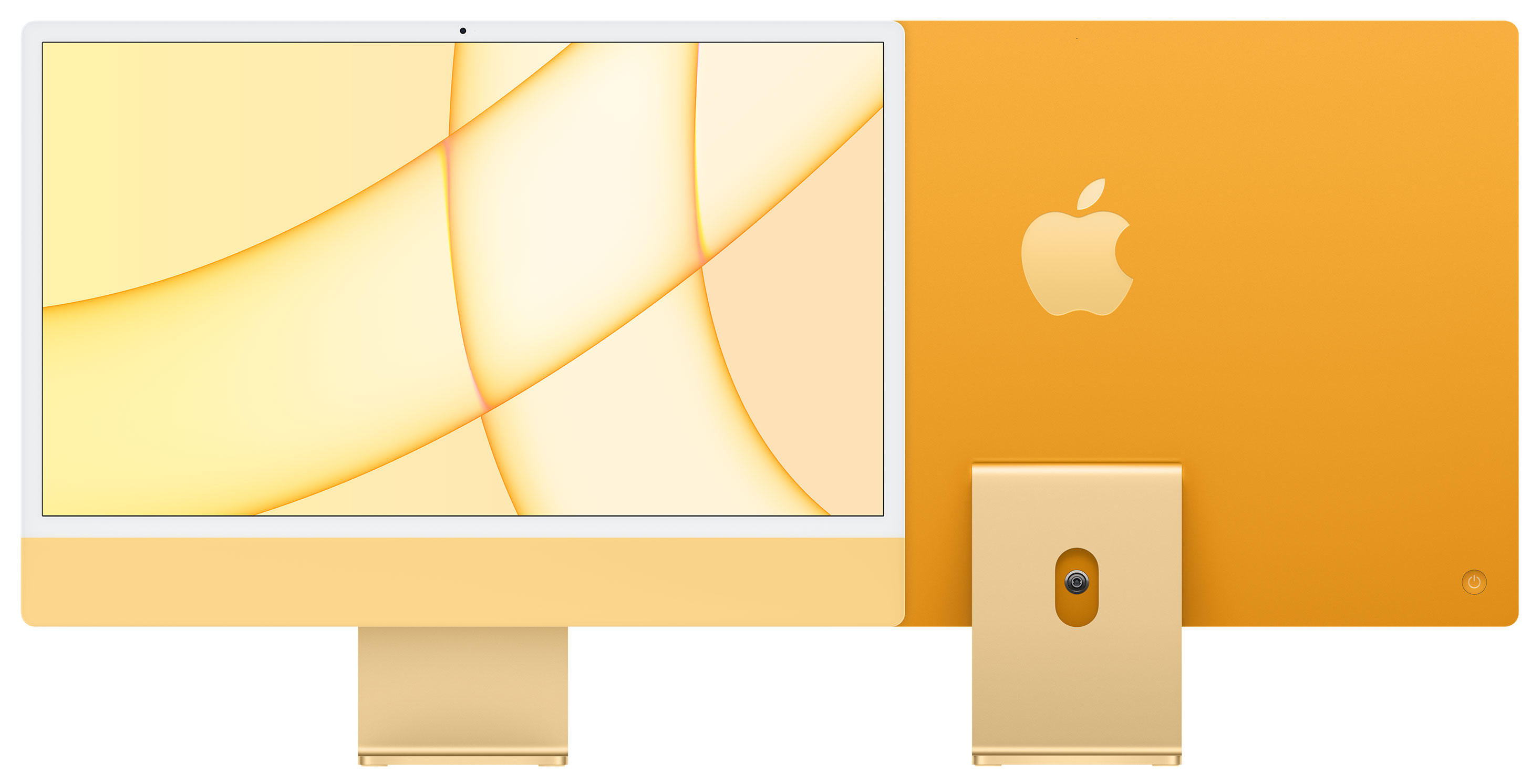 Моноблок Apple iMac 24" М1 4.5К 8 ядер GPU 256GB Yellow (Z12S) – фото ...