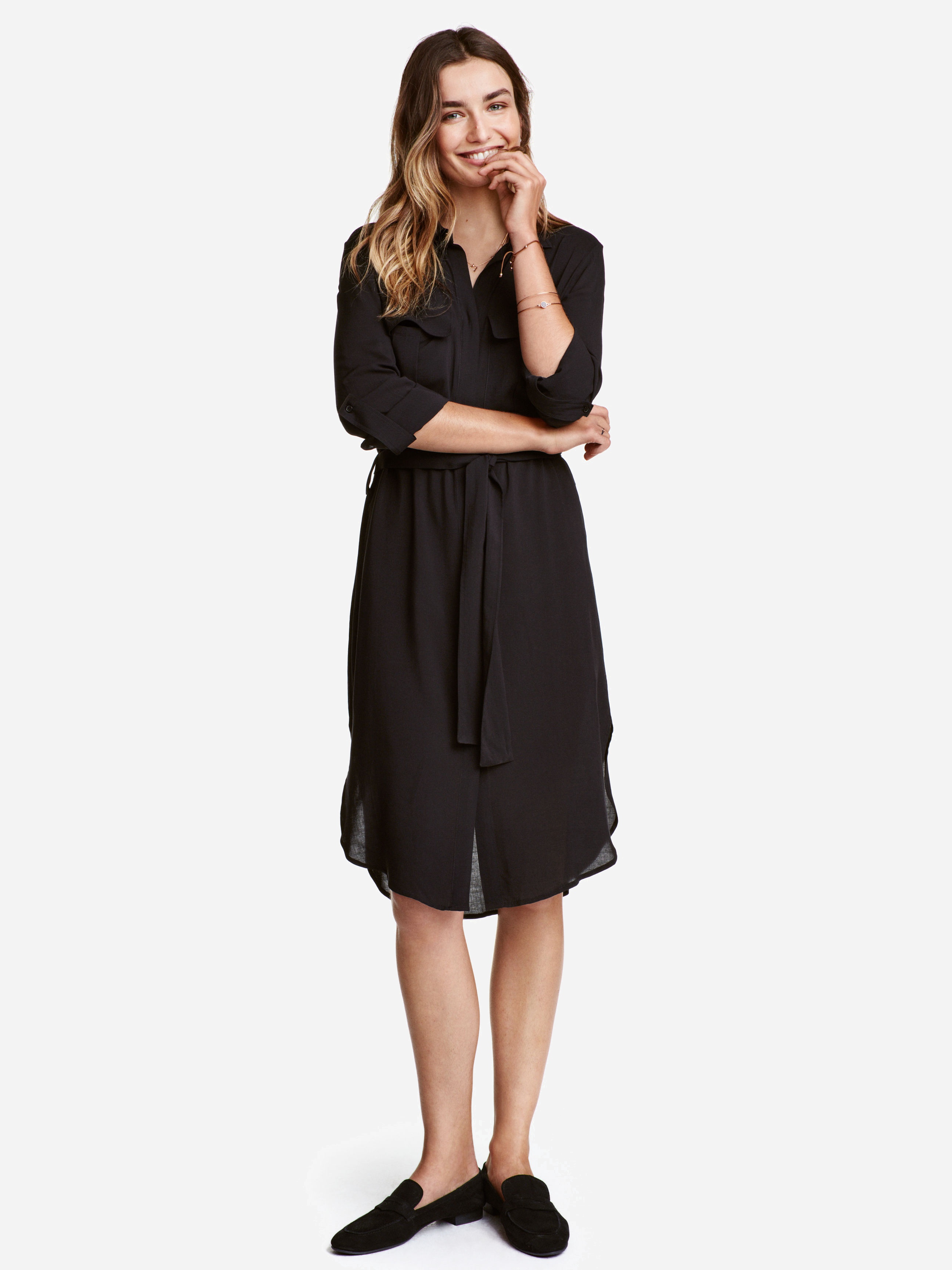 

Платье H&M 4675625-AAAD 38 Черное