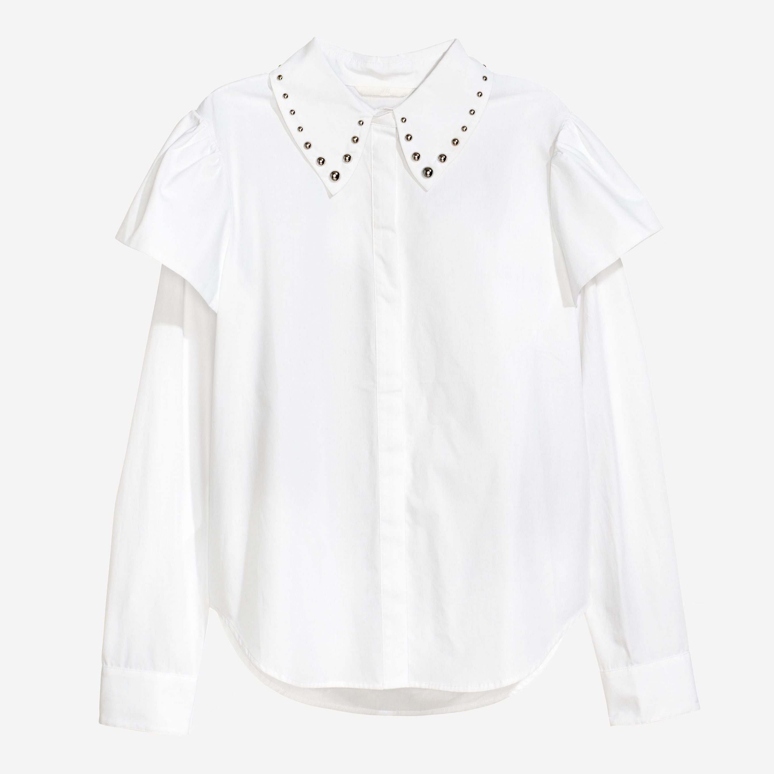 

Блузка H&M 5805946-ACTS 34 Белая