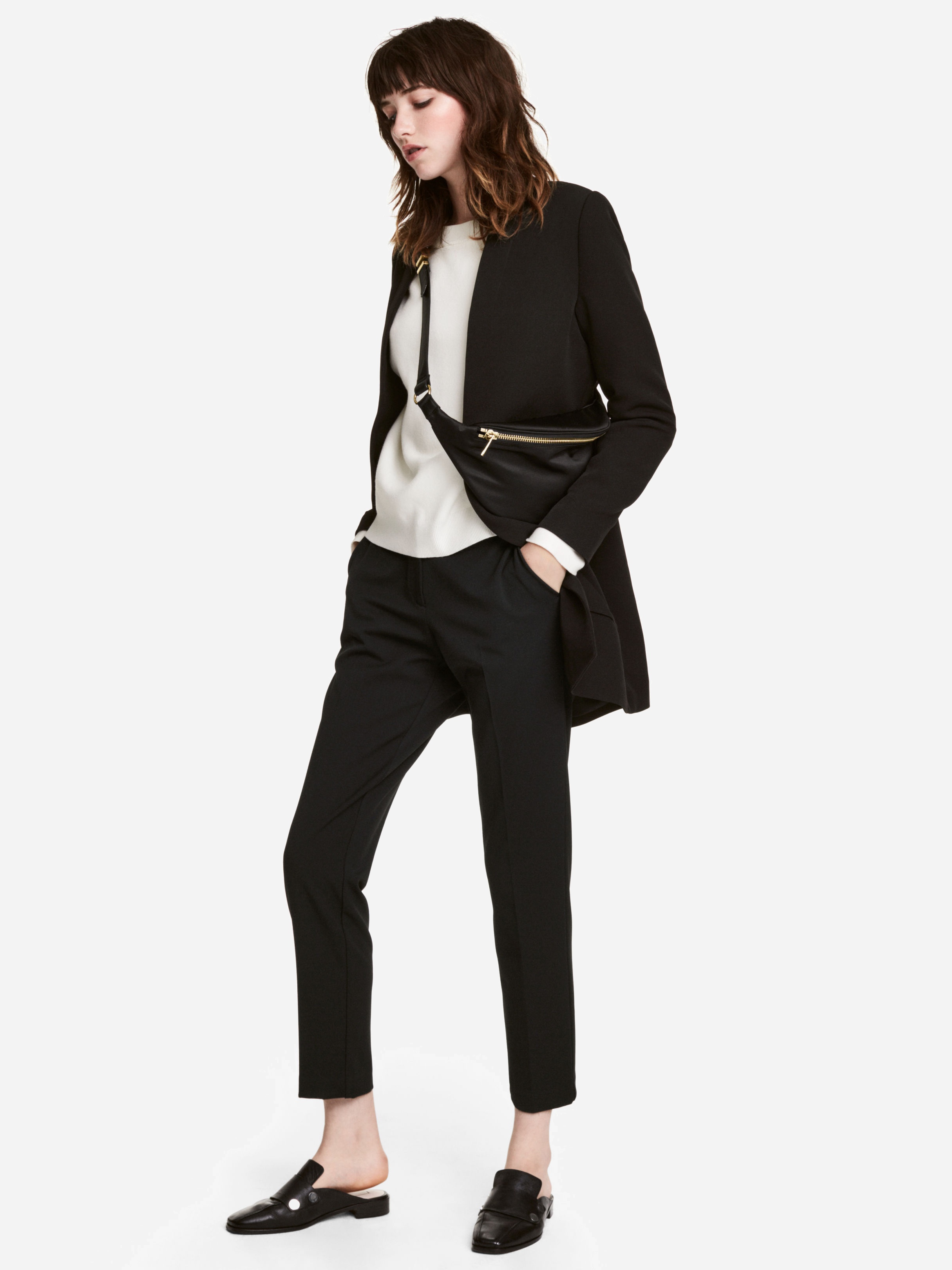 

Пиджак H&M 5658016-AAAD 38 Черный