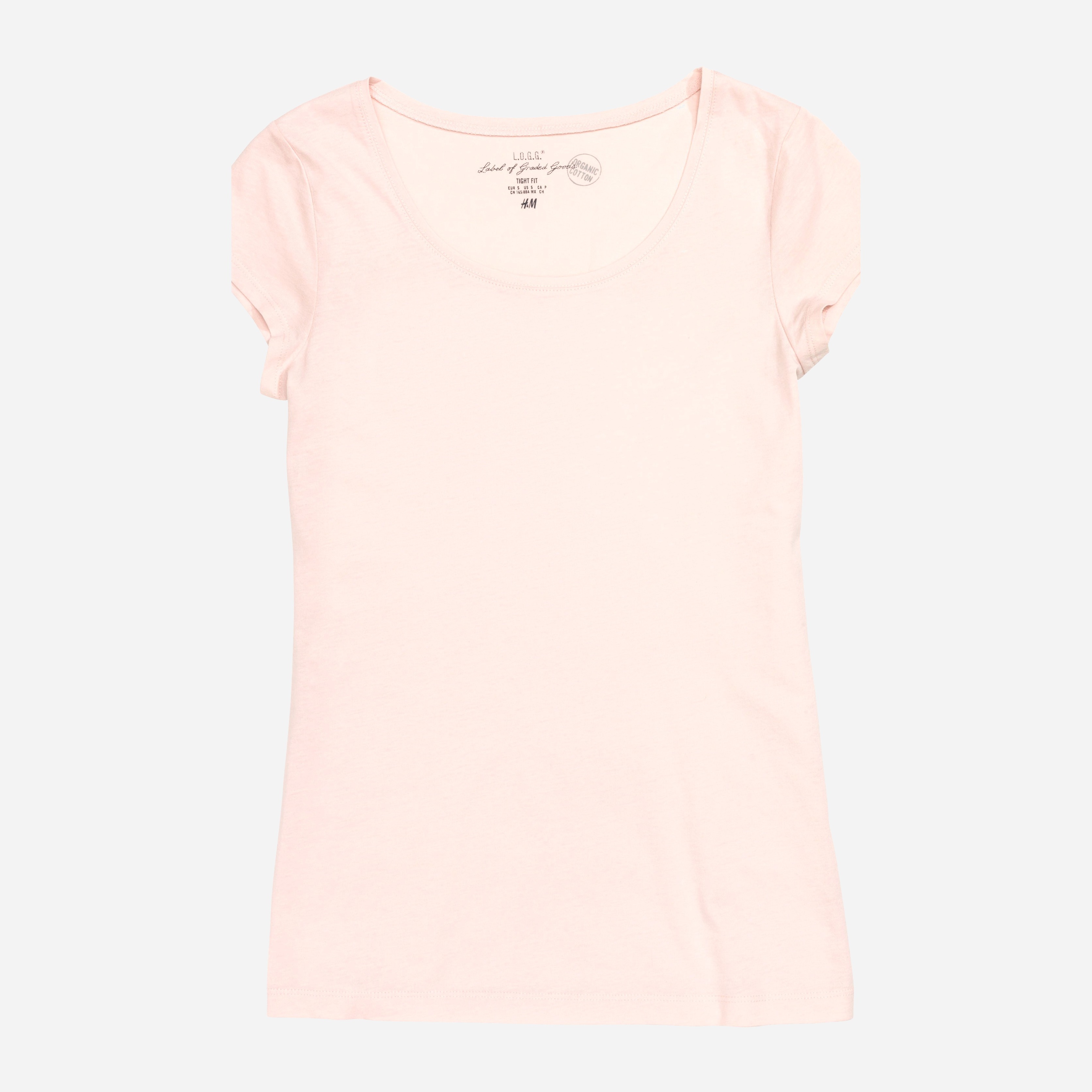 

Футболка H&M 2982435-ACWG L Розовая