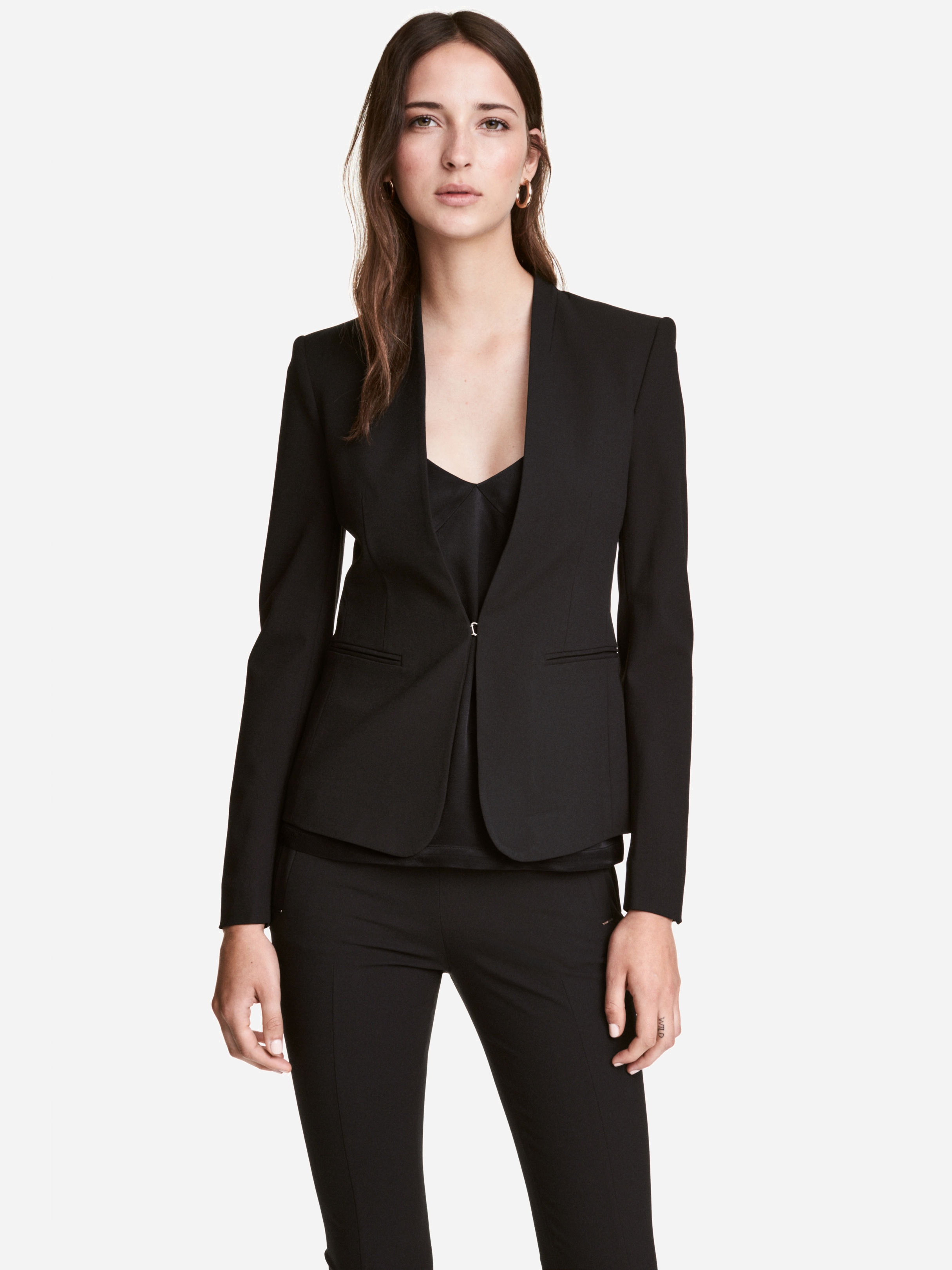 

Жакет H&M 4918115-AAAD 42 Черный