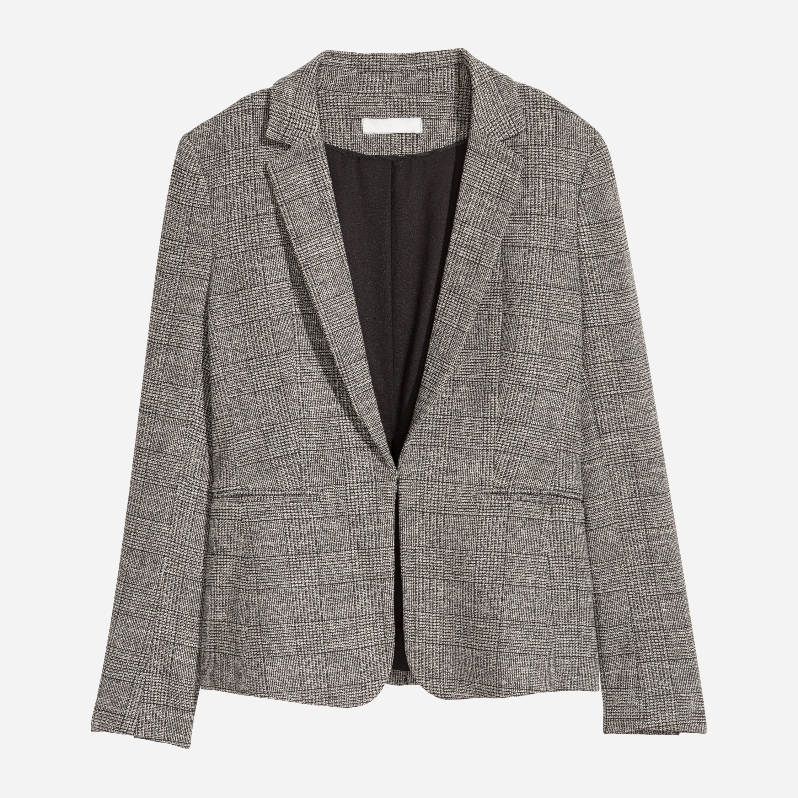 

Жакет H&M 5440106-AAWL 46 Серый с черным