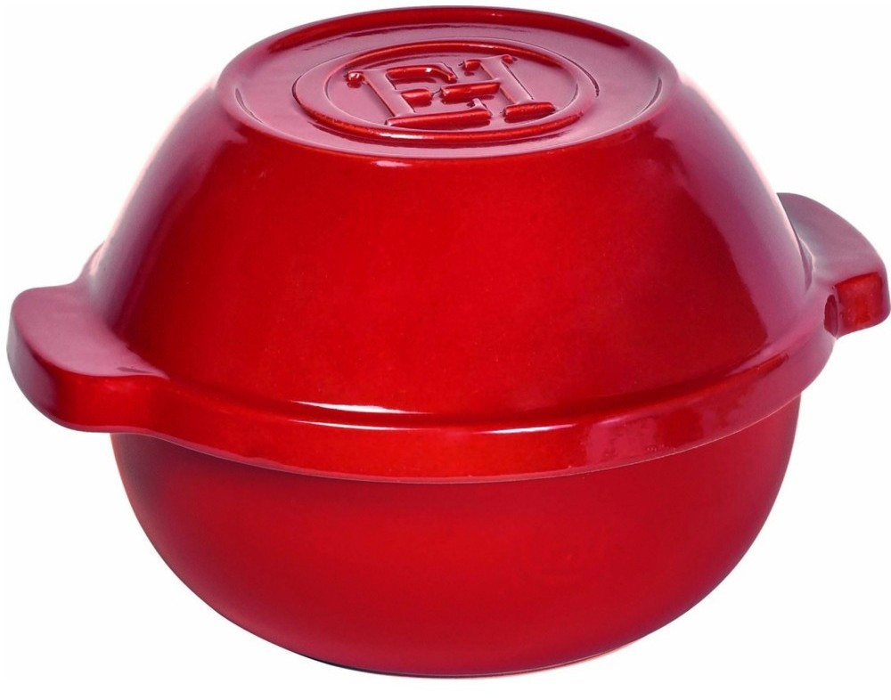 

Горшочек для овощей Emile Henry 2 л красный 345500