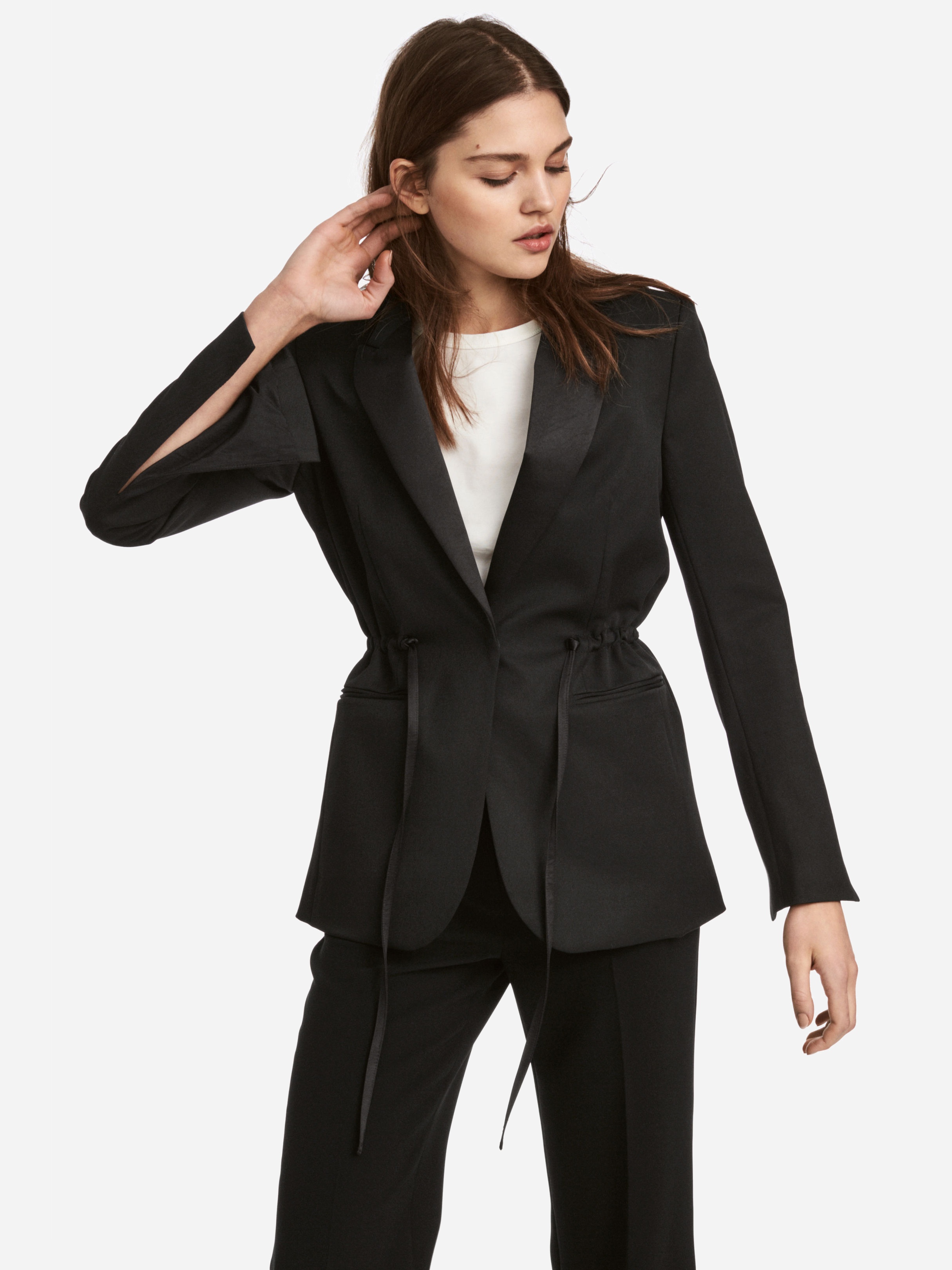 

Пиджак H&M 6042537-AAAD 34 Черный