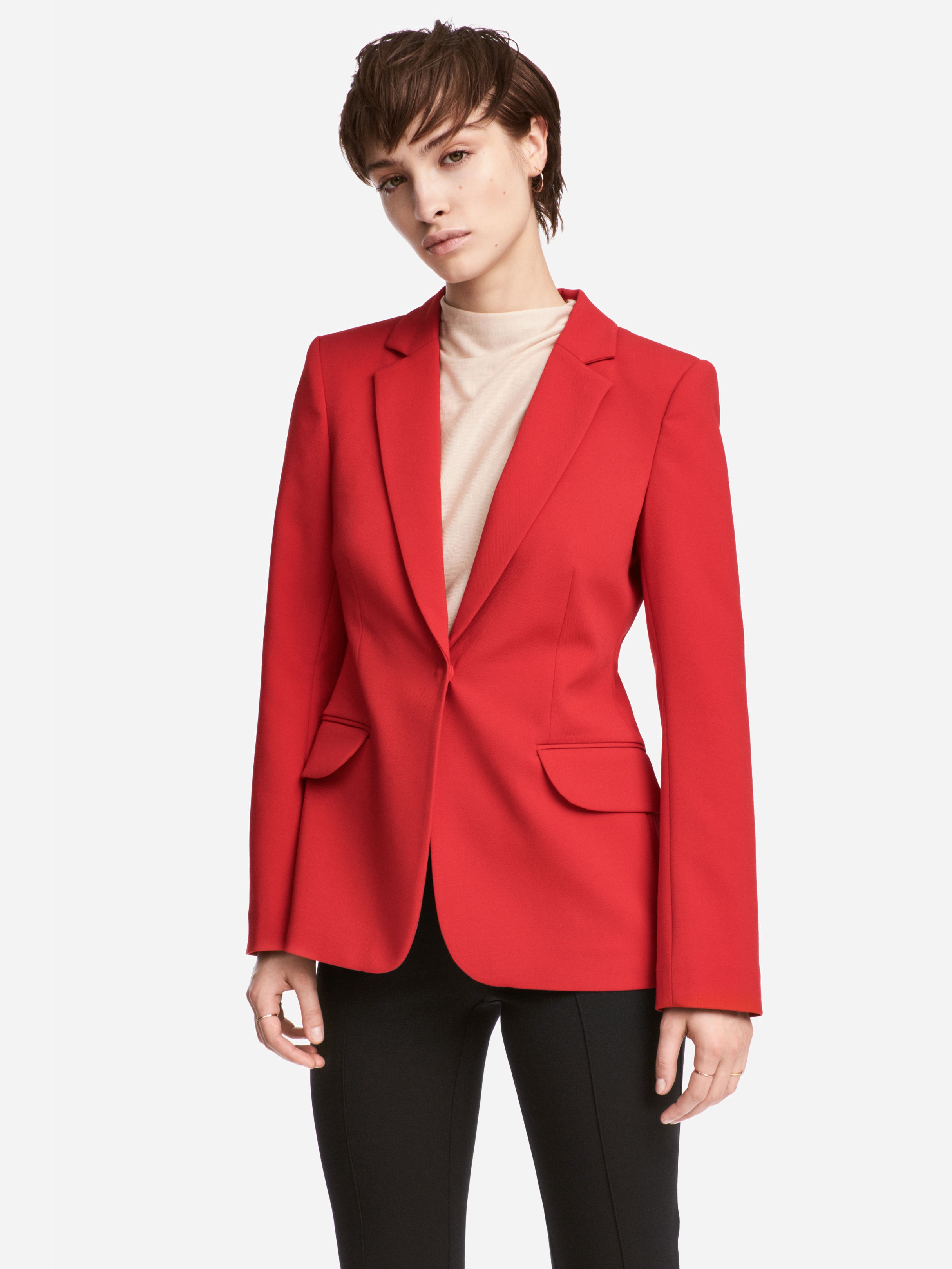 

Пиджак H&M 5386346-ACVF 40 Красный