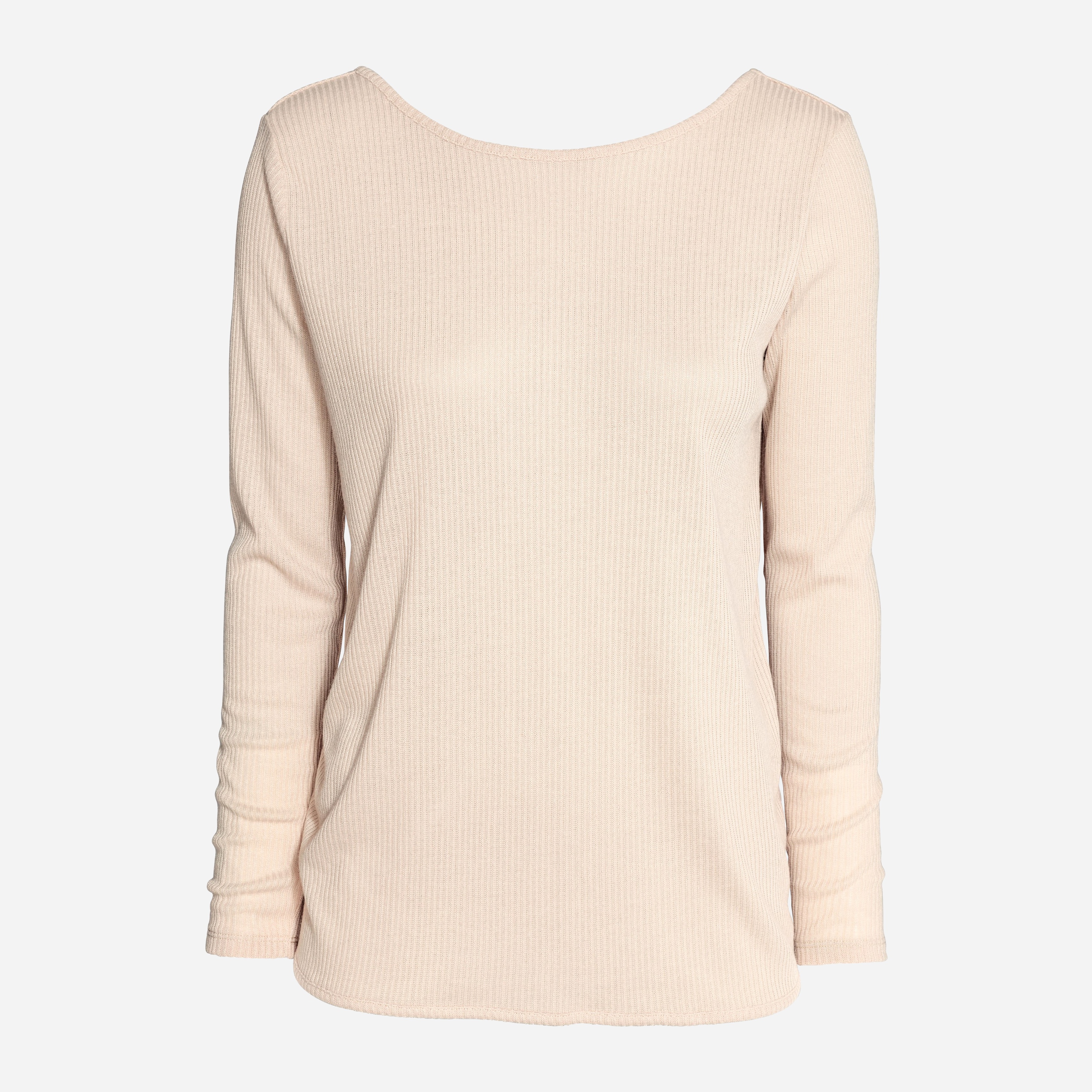

Лонгслив H&M 4867656-ACTQ  Бежевый, Лонгслив H&M 4867656-ACTQ L Бежевый