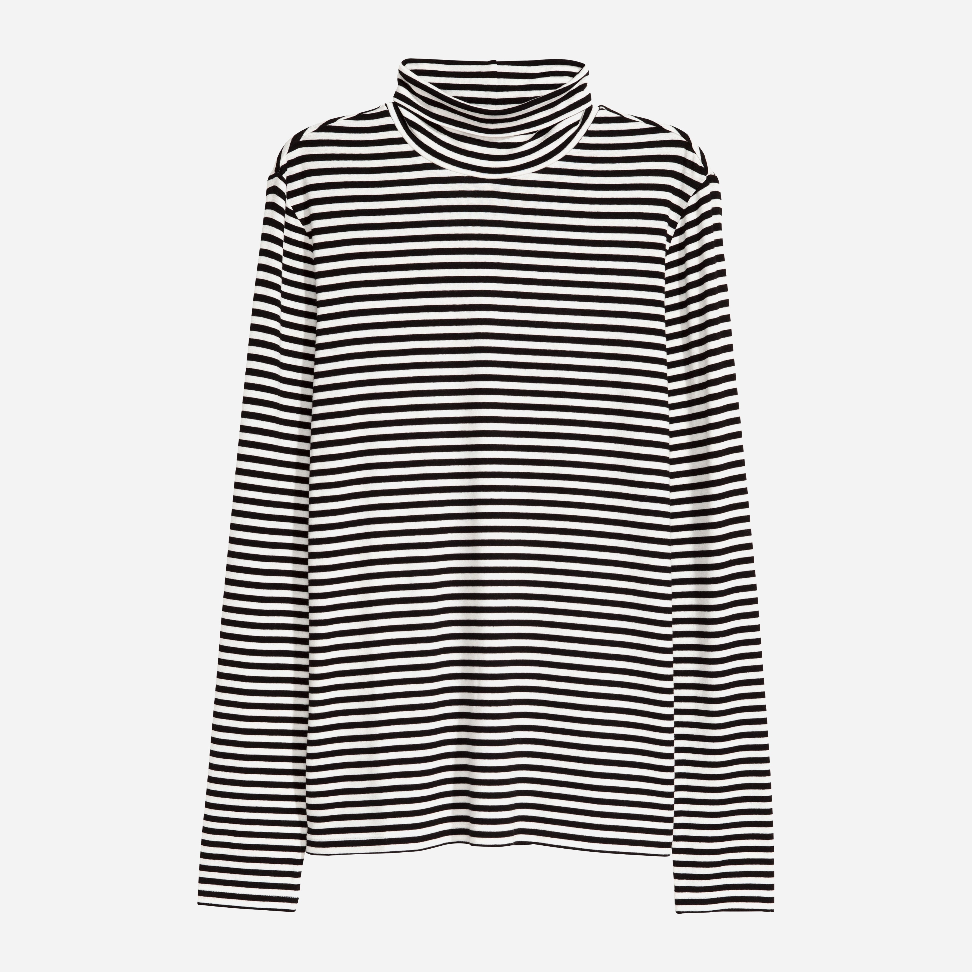 

Гольф H&M 5635197-AAMY M Черный с белым