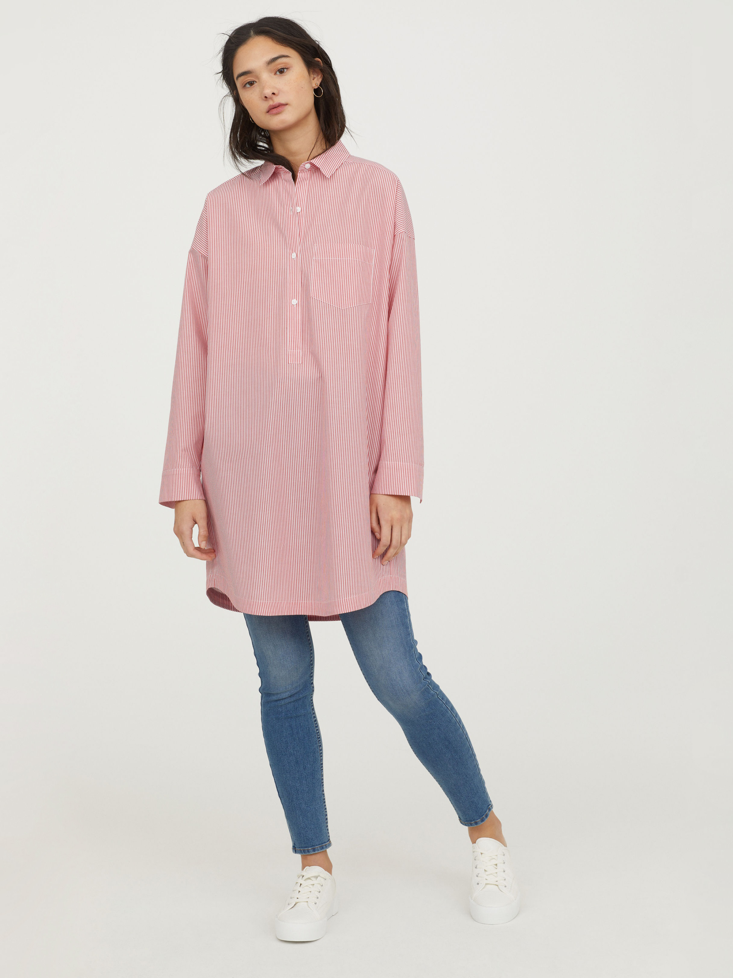 

Платье H&M 5730177-ABKS 34 Красное с белым